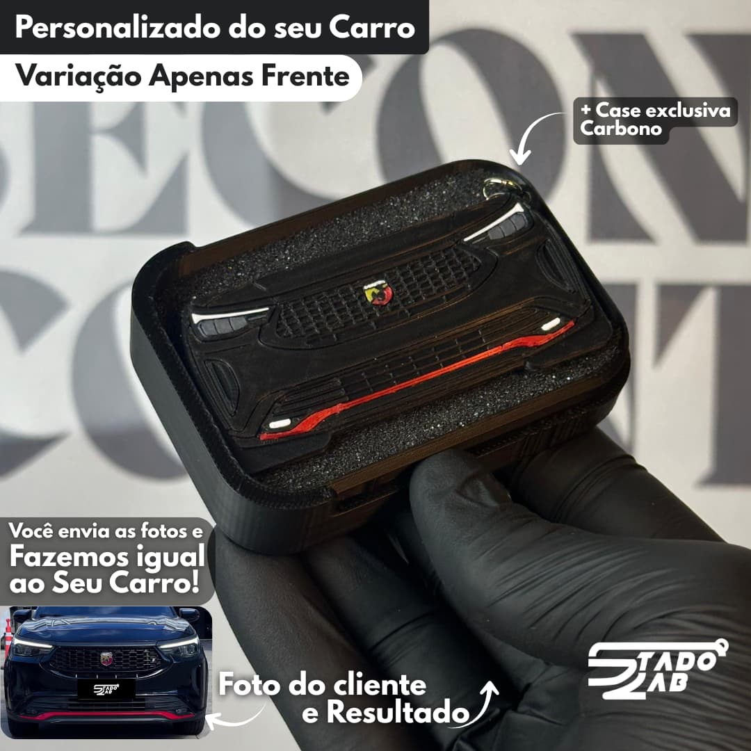 Chaveiro Personalizado do Seu Carro - Custom StadoLab®