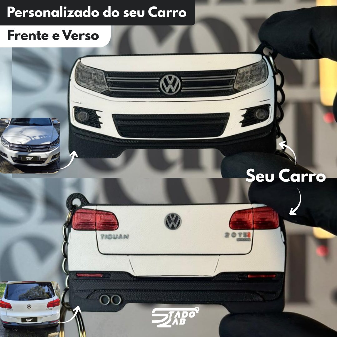 Chaveiro Custom StadoLab® - Personalizado do Seu Carro